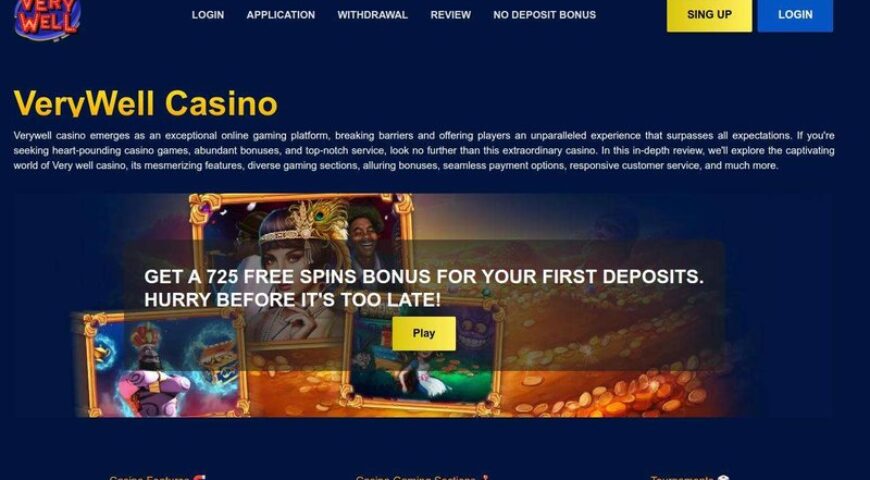 Discover the Authentic Experience of Verywell Casino in UK Today